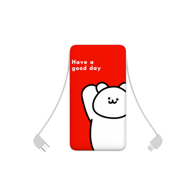 Batería Portátil Osito 3 en 1 - Carga Rápida y Diseño Adorable - Image 11