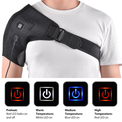 Almohadilla Térmica Ajustable para Hombro Congelado - Tratamiento de Calor para Bursitis y Tendinitis - Image 3