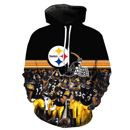 Sudadera Hoodie Unisex 3D Estampado Pittsburgh - Diseño Moderno y Cómodo - Image 2