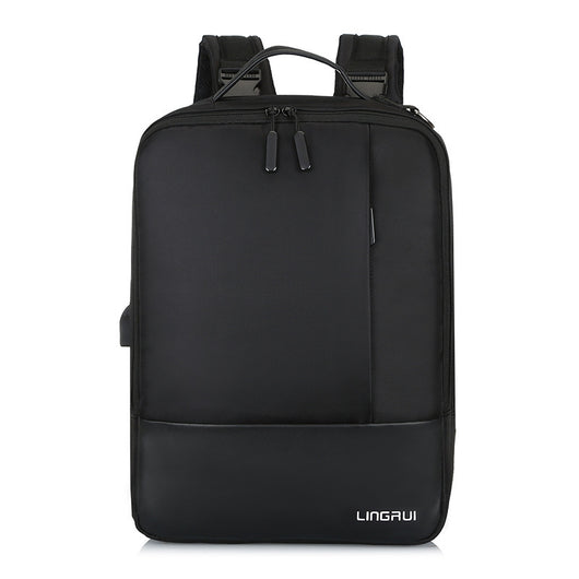 Mochila Ejecutiva con Carga USB para Hombre - Image 16
