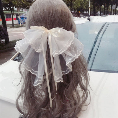 Pasador Lolita Japonés con Lazo - Clip para Cola de Caballo Elegante - Image 22