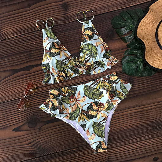 Bikini Estampado Dividido para Mujer - Image 16