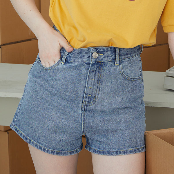 Shorts de Mezclilla Casual Holgados para Pareja