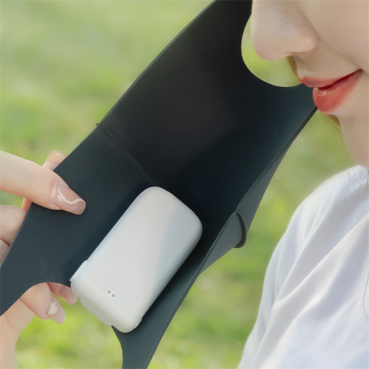 Ventilador Portátil Silencioso con Enfriamiento y Calefacción para Mascarilla - Image 10