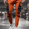 Pantalones Casuales de Cintura Media con Bota Ajustada