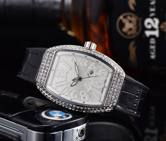 Reloj Casual de Hombre Estilo Barril con Movimiento de Cuarzo - Image 13