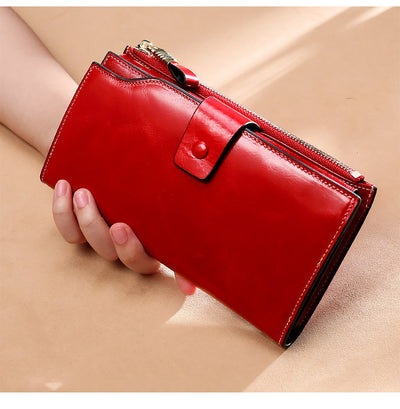 Cartera Larga Multifuncional para Mujer - Billetera, Monedero y Organizador de Tarjetas - Image 7