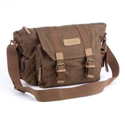 Bolsa de Cámara Canvas para Aventuras - Diseño Cruzado Versátil - Image 8