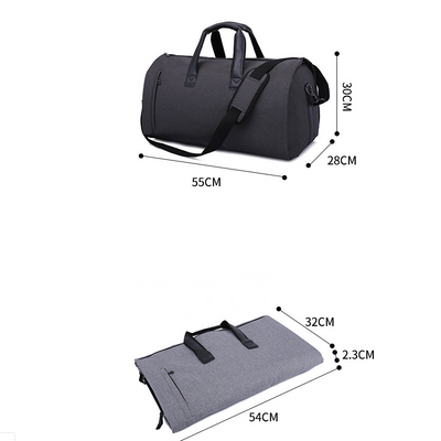 Bolsa de Viaje Cilíndrica Plegable con Capacidad Expandible - Image 6
