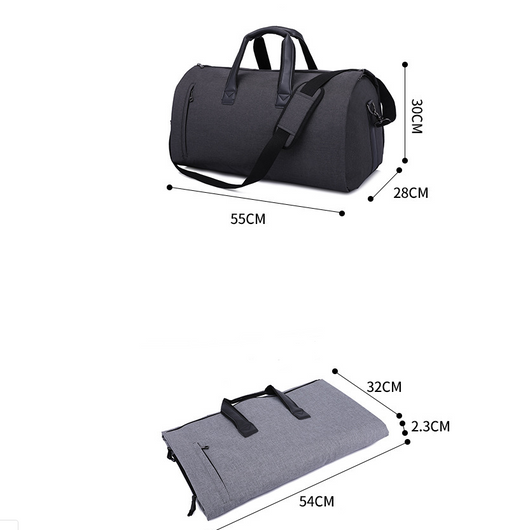 Bolsa de Viaje Cilíndrica Plegable con Capacidad Expandible - Image 6