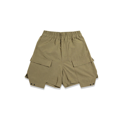 Shorts Cropped con Múltiples Bolsillos