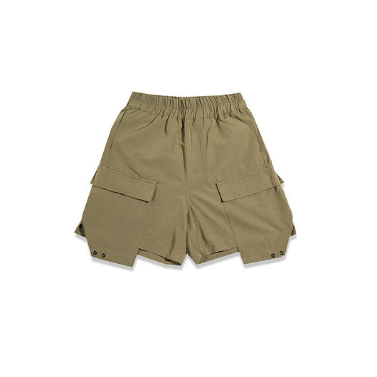 Shorts Cropped con Múltiples Bolsillos