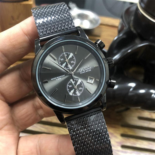 Reloj de Hombre con Malla y Movimiento Quartz de 5 Agujas - Image 21