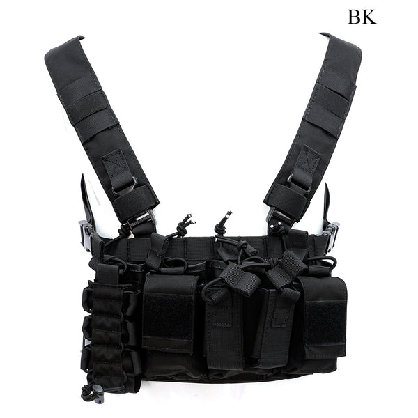 Chaleco Táctico Camuflaje con Banda Abdominal Reforzada