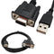 Cable Adaptador USB a Serial RS232 (Puerto COM DB9 Hembra)