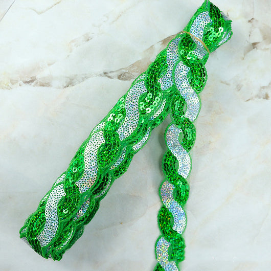 Accesorios de Encaje con Lentejuelas Retorcidas - Image 12