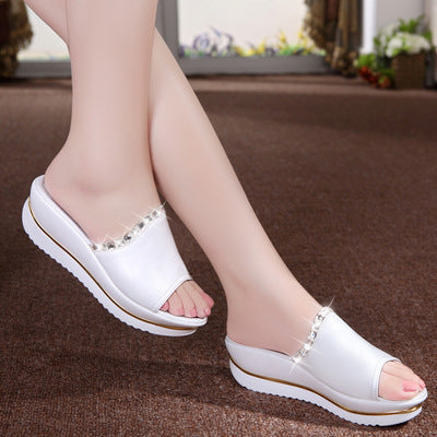 Sandalias de cuña para mujer - Image 2