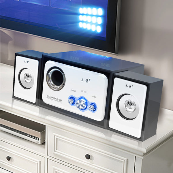 Parlante Bluetooth Portátil con Subwoofer para Notebook