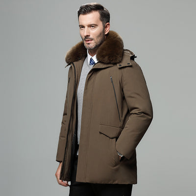 Chamarra de Invierno para Hombre - Calidez y Estilo Atemporal - Image 5