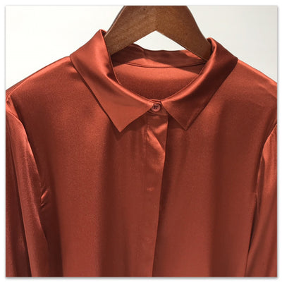 Blusa de Seda Satinada Premium Multiuso para Mujer - Image 13