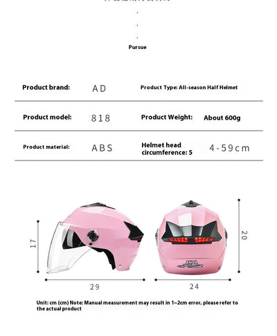 Casco Inteligente Eléctrico Unisex con Batería - Protección Todo Clima - Image 21