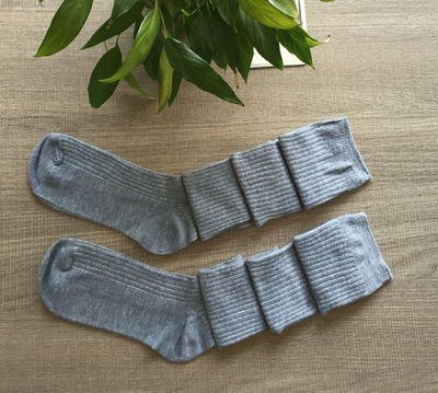 Calcetines Largos Hasta la Rodilla de Algodón para Otoño e Invierno - Image 7