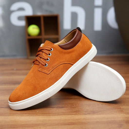 Zapatos Casuales de Ante para Hombre Talla Grande - Image 18