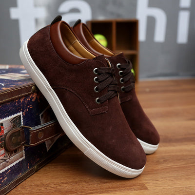 Zapatos Casuales de Ante para Hombre Talla Grande - Image 21