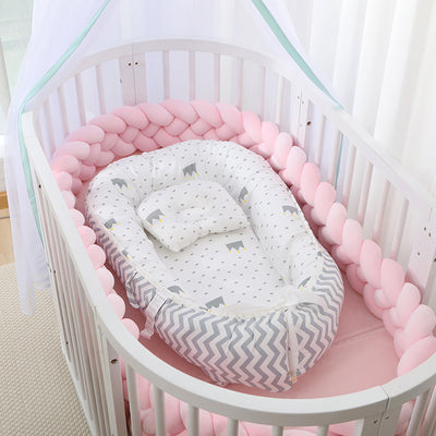 Cuna Portátil Plegable con Colchón Desmontable y Lavable - Diseño Ergonómico Antipreión - Image 17