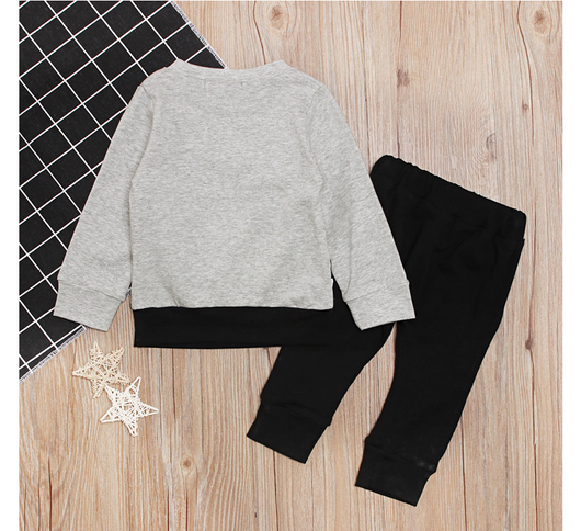 Conjunto Infantil de Dos Piezas con Patrón Colorido - Top y Pantalón - Image 13