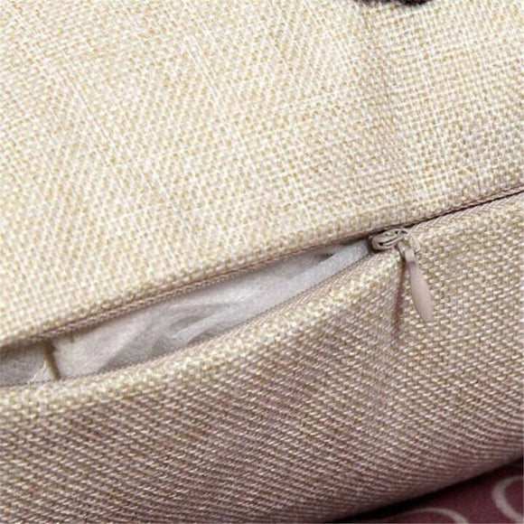 Funda de Cojín Estampado Avestruz para Sofá Cama y Decoración del Hogar