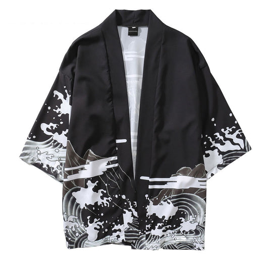 Camisa Jacket Suelta Tres Cuartos