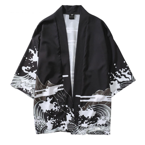 Camisa Jacket Suelta Tres Cuartos