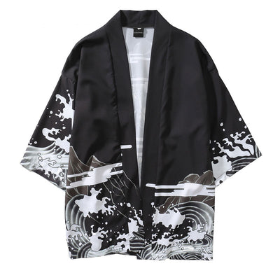 Camisa Jacket Suelta Tres Cuartos