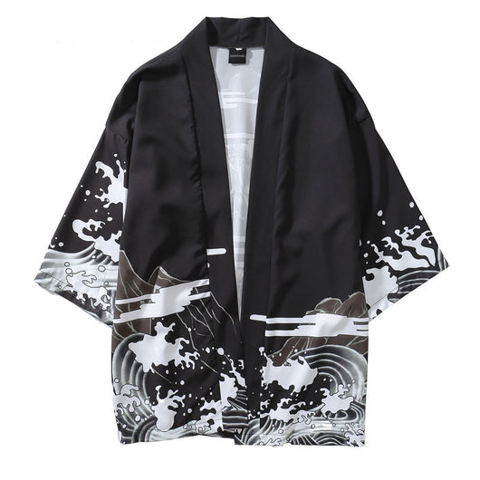 Camisa Jacket Suelta Tres Cuartos