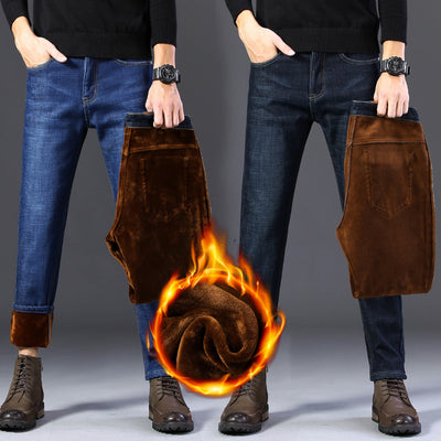 Pantalones Largos Cálidos Business Casual para Hombre - Image 6