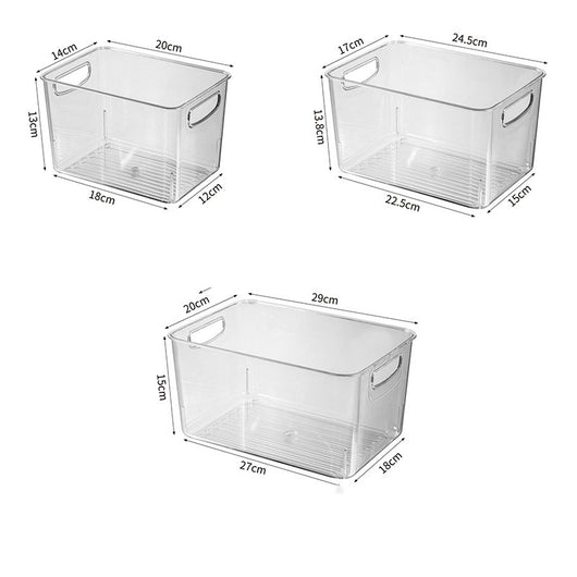 Caja Organizadora Refrigerador Transparente con Cajón - Conservación de Alimentos - Image 18