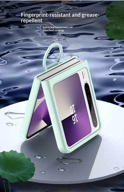 Funda Plegable para Teléfono con Ventana Grande y Anillo Protector Ultrafina - Image 30