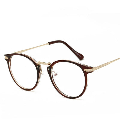 Gafas Retro Redondas Unisex TR90 - Montura Clásica Espejo Plano - Image 10