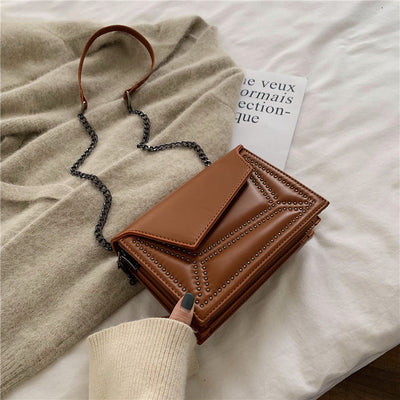 Bolso Bandolera con Remaches para Mujer