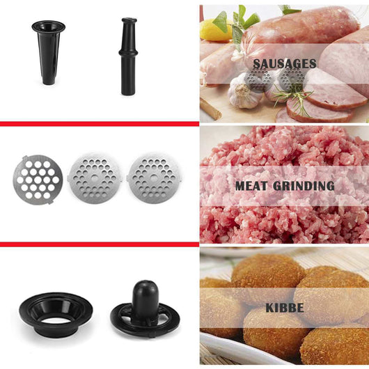 Moledor de Carne Eléctrico Automático de Acero Inoxidable - Image 2