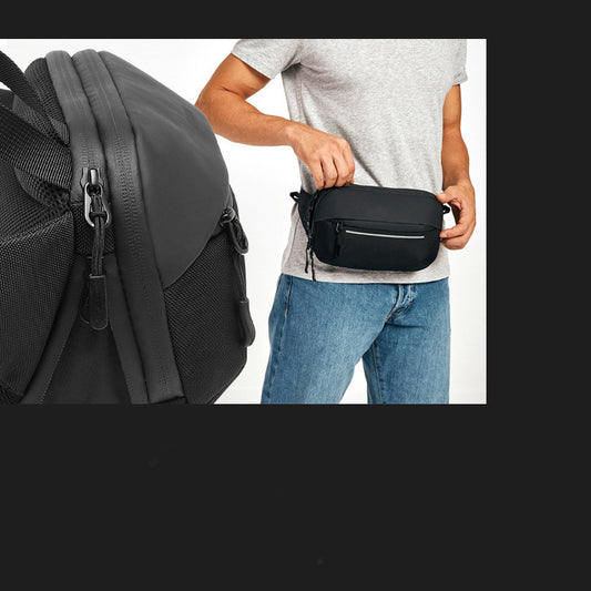 Bolsa de Cintura Funcional Expandible Estilo Coreano para Hombre - Image 2
