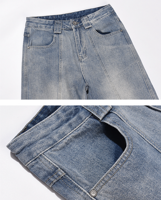 Jeans Rotos con Cortes 3D y Cierre Lateral - Image 13