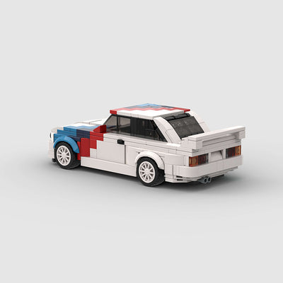 Auto de Carreras Compatible con Bloques de Construcción Pequeños - Image 3
