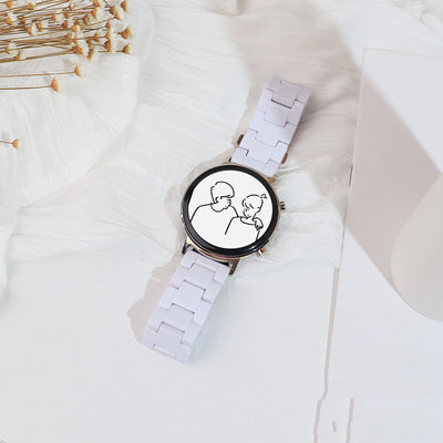Correa Inteligente de Resina para Smartwatch