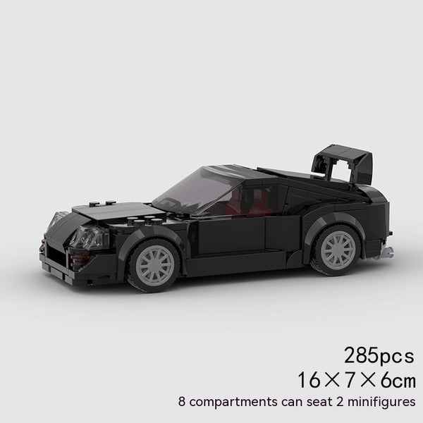 Auto de Carreras Bloques de Construcción Micro MOC Puzzle Tecnológico DIY - Image 5