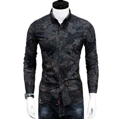 Camisa Estampada Casual para Hombre - Diseño Moderno y Versátil - Image 5