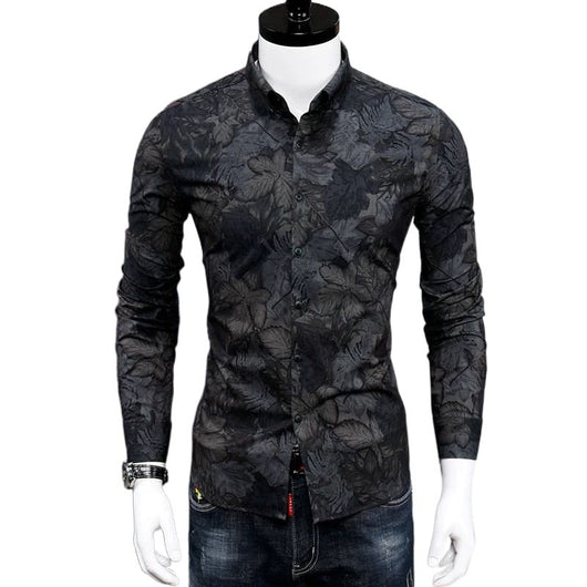 Camisa Estampada Casual para Hombre - Diseño Moderno y Versátil - Image 5