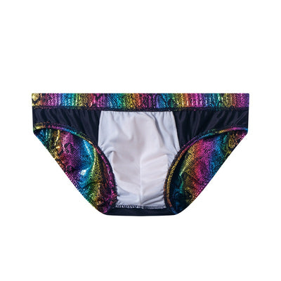 Bóxer de Baño Hombre Arcoíris Serpentina - Image 3