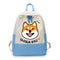 Mochila Canvas Shiba Inu Versátil para Uso Diario